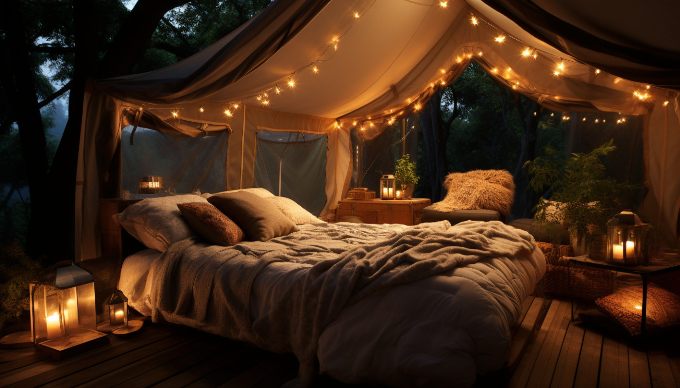 Glamping, la fusión perfecta de glamour y camping